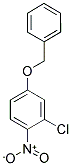 4-(BENZYLOXY)-2-CHLORO-1-NITROBENZENE Struktur