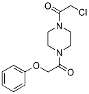 1-(CHLOROACETYL)-4-(PHENOXYACETYL)PIPERAZINE Struktur