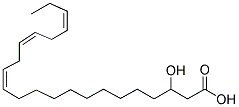 3(R,S)-HYDROXY-13(Z),16(Z),19(Z)-DOCOSATRIENOIC ACID Struktur