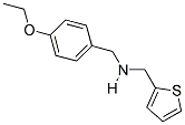 1-(4-ETHOXYPHENYL)-N-(THIEN-2-YLMETHYL)METHANAMINE Struktur