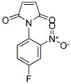 1-(4-FLUORO-2-NITROPHENYL)-1H-PYRROLE-2,5-DIONE Struktur