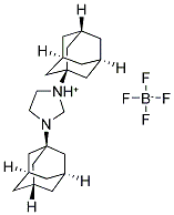 1,3-DIADAMANTYL-IMIDAZOLIDINIUM-TETRAFLUOROBORATE Struktur