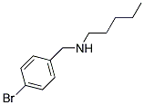 N-(4-BROMOBENZYL)PENTAN-1-AMINE Struktur