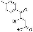 3-BROMO-4-(4-METHYLPHENYL)-4-OXOBUTANOIC ACID Struktur