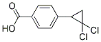 4-(2,2-DICHLORO-CYCLOPROPYL)-BENZOIC ACID Struktur