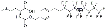 N-(F17 CBZ) L-METHIONINE Struktur