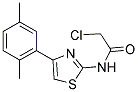 2-CHLORO-N-[4-(2,5-DIMETHYL-PHENYL)-THIAZOL-2-YL]-ACETAMIDE Struktur