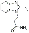 3-(2-ETHYL-1H-BENZIMIDAZOL-1-YL)PROPANAMIDE Struktur