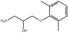 1-AMINO-3-(2,6-DIMETHYL-PHENOXY)-PROPAN-2-OL Struktur