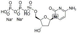 DEOXYCYTIDINE 5'-TRIPHOSPHATE DISODIUM SALT, [ALPHA-33P] Struktur