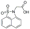 (1,1-DIOXIDO-2H-NAPHTHO[1,8-CD]ISOTHIAZOL-2-YL)ACETIC ACID Struktur