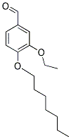 3-ETHOXY-4-(HEPTYLOXY)BENZALDEHYDE Struktur