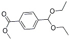 4-DIETHOXYMETHYL-BENZOIC ACID METHYL ESTER Struktur