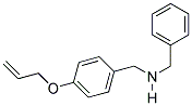 1-(4-(ALLYLOXY)PHENYL)-N-BENZYLMETHANAMINE Struktur