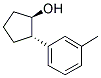 TRANS-2-(3-METHYLPHENYL)CYCLOPENTANOL Struktur