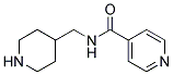 N-PIPERIDIN-4-YLMETHYL-ISONICOTINAMIDE Struktur