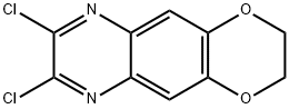 7,8-DICHLORO-2,3,4A,10A-TETRAHYDRO[1,4]DIOXINO[2,3-G]QUINOXALINE Struktur