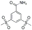 3,5-BIS(METHYLSULFONYL)BENZAMIDE Struktur