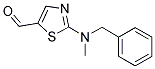 2-[BENZYL(METHYL)AMINO]-1,3-THIAZOLE-5-CARBALDEHYDE Struktur