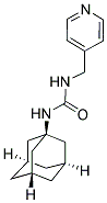 N-1-ADAMANTYL-N'-(PYRIDIN-4-YLMETHYL)UREA Struktur