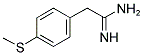 2-(4-METHYLSULFANYL-PHENYL)-ACETAMIDINE Struktur