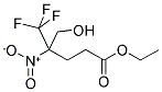 5,5,5-TRIFLUORO-4-HYDROXYMETHYL-4-NITRO-PENTANOIC ACID ETHYL ESTER Struktur