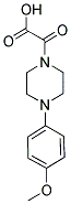 [4-(4-METHOXYPHENYL)PIPERAZIN-1-YL](OXO)ACETIC ACID Struktur