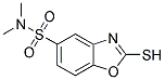 2-MERCAPTO-BENZOOXAZOLE-5-SULFONIC ACID DIMETHYLAMIDE Struktur