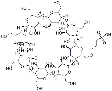 SULFOPROPYL-GAMMA-CYCLODEXTRIN Struktur