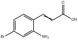 2-AMINO-4-BROMOCINNAMIC ACID Struktur