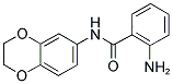 2-AMINO-N-(2,3-DIHYDRO-BENZO[1,4]DIOXIN-6-YL)-BENZAMIDE Struktur