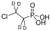 2-(CHLOROETHYL) PHOSPHONIC ACID-D4 Struktur