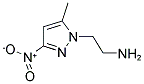 2-(5-METHYL-3-NITRO-PYRAZOL-1-YL)-ETHYLAMINE Struktur