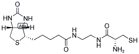 N-BIOTINYL-N'-CYSTEINYL ETHYLENEDIAMINE Struktur