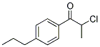 2-CHLORO-1-(4-PROPYL-PHENYL)-PROPAN-1-ONE Struktur