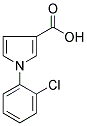 1-(2-CHLORO-PHENYL)-1H-PYRROLE-3-CARBOXYLIC ACID Struktur