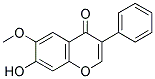 7-HYDROXY-6-METHOXYISOFLAVONE Struktur