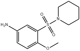 4-METHOXY-3-(PIPERIDINE-1-SULFONYL)-PHENYLAMINE Struktur