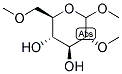 METHYL 2,6-DI-O-METHYL-D-GLUCOPYRANOSIDE Struktur