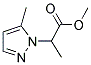 2-(5-METHYL-PYRAZOL-1-YL)-PROPIONIC ACID METHYL ESTER Struktur