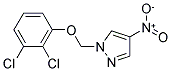 1-(2,3-DICHLORO-PHENOXYMETHYL)-4-NITRO-1H-PYRAZOLE Struktur