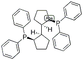 (1R,1'R,2R,2'R)-(-)-2,2'-DIPHENYLPHOSPHINO-1,1'-BICYCLOPENTYL Struktur