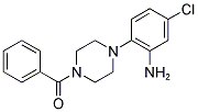 [4-(2-AMINO-4-CHLORO-PHENYL)-PIPERAZIN-1-YL]-PHENYL-METHANONE Struktur