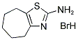 5,6,7,8-TETRAHYDRO-4H-CYCLOHEPTA[D][1,3]THIAZOL-2-AMINE HYDROBROMIDE Struktur