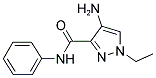 4-AMINO-1-ETHYL-1H-PYRAZOLE-3-CARBOXYLIC ACID PHENYLAMIDE Struktur