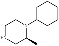 (S)-1-CYCLOHEXYL-2-METHYL-PIPERAZINE Struktur