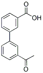 3'-ACETYL-BIPHENYL-3-CARBOXYLIC ACID Struktur