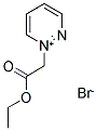 1-(2-ETHOXY-2-OXOETHYL)PYRIDAZIN-1-IUM Struktur