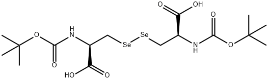 DI-BOC-SELENO-L-CYSTINE Struktur