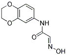 N-(2,3-DIHYDRO-BENZO[1,4]DIOXIN-6-YL)-2-HYDROXYIMINO-ACETAMIDE Struktur